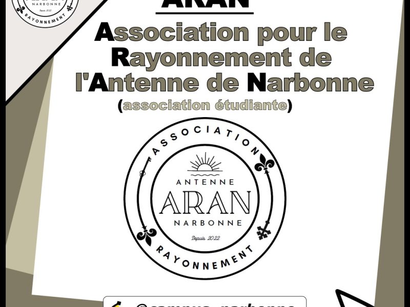 Association pour le Rayonnement de l'Antenne de Narbonne (ARAN)