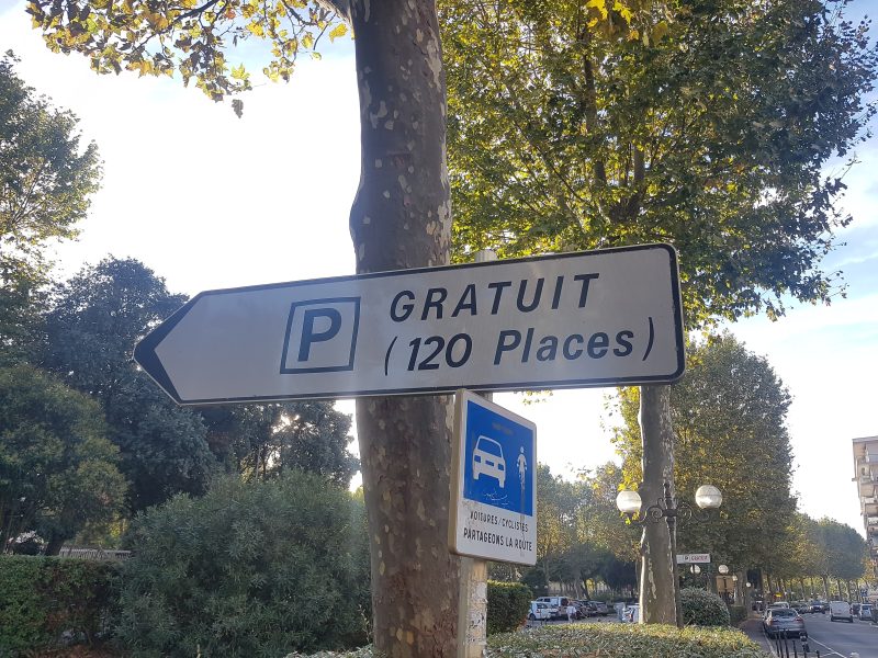 Parkings gratuit